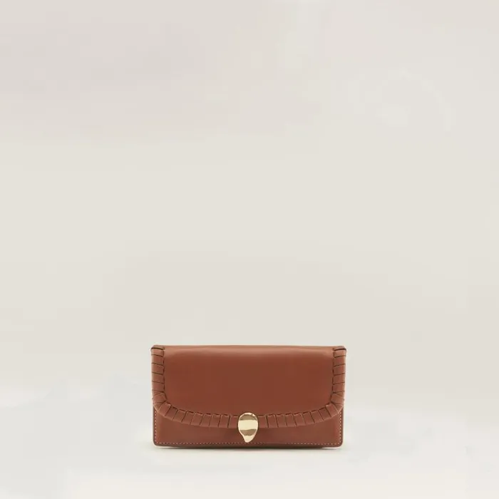 Helen Kaminski Blisse Wallet Clutch Cuoio Bags Mini Bags