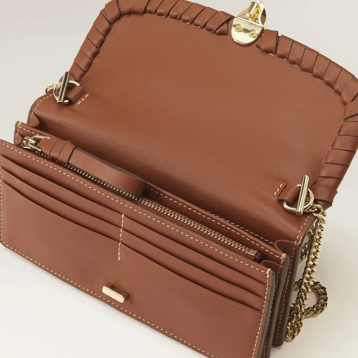 Helen Kaminski Blisse Wallet Clutch Cuoio Bags Mini Bags