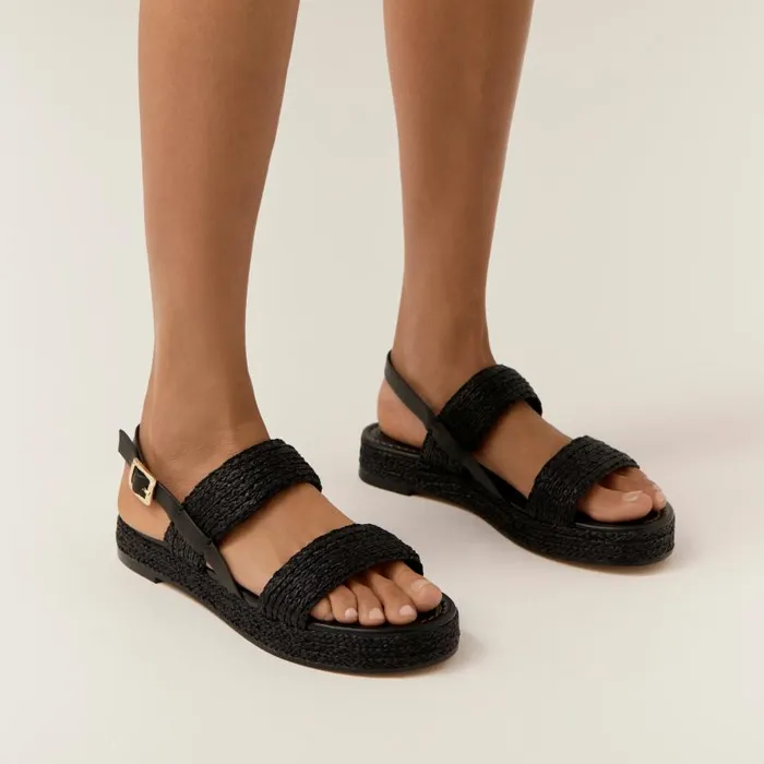 Helen Kaminski Donna Charcoal Footwear Footwear
