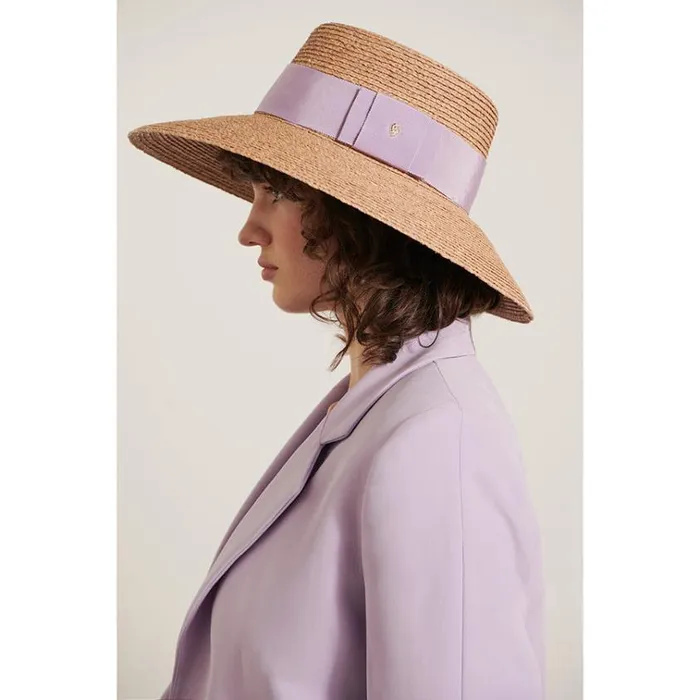 Helen Kaminski Easton Nougatlavender Fog Hats Boaters