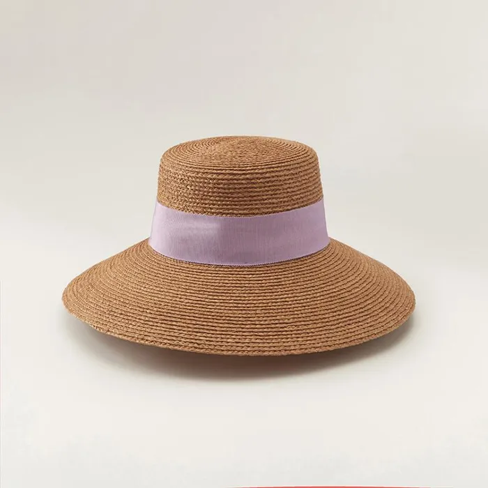 Helen Kaminski Easton Nougatlavender Fog Hats Boaters