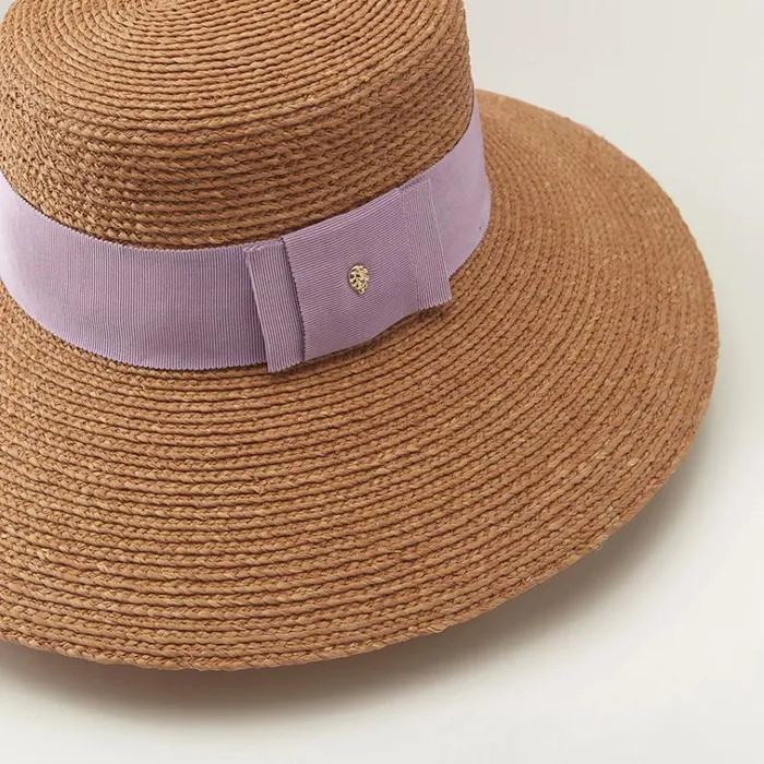 Helen Kaminski Easton Nougatlavender Fog Hats Boaters