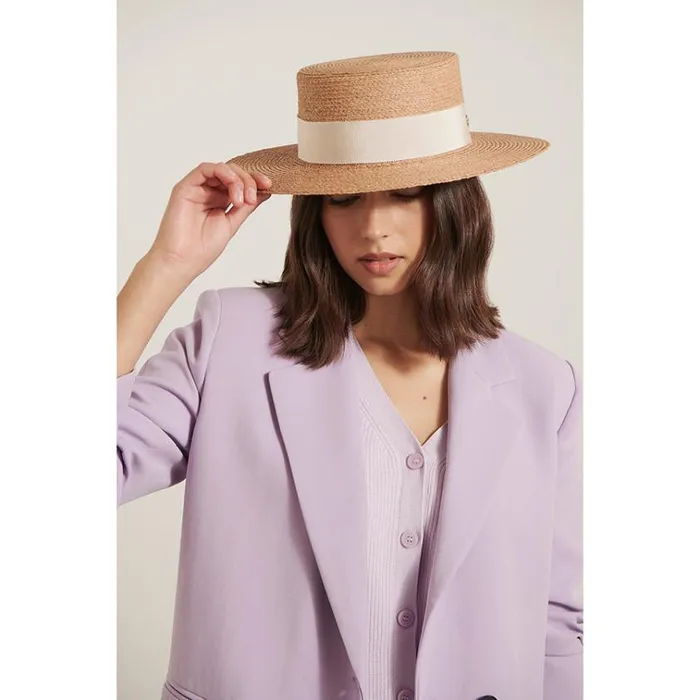Helen Kaminski Gracie Nougatcream Hats Boaters
