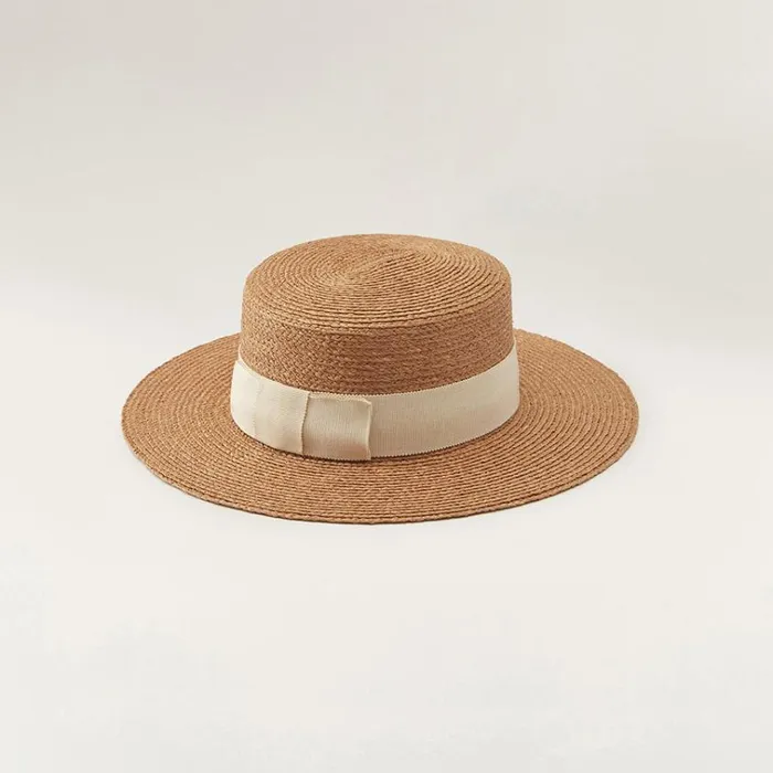 Helen Kaminski Gracie Nougatcream Hats Boaters