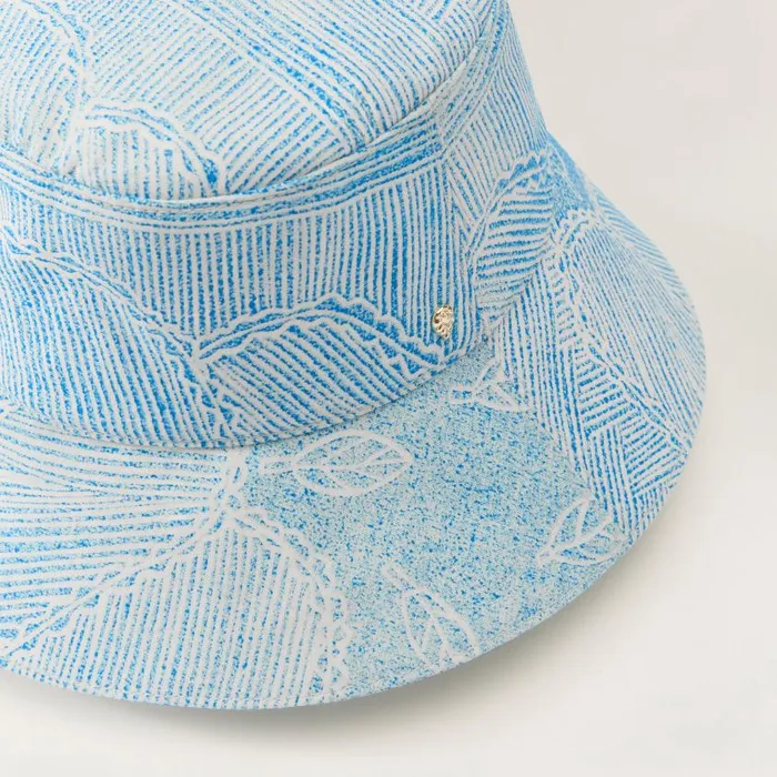 Helen Kaminski HK X Bbbarra Bucket Blue Hats Bucket