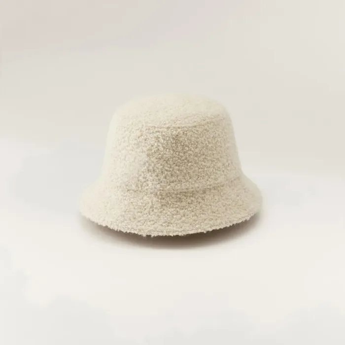 Helen Kaminski Mackenzie Cream Hats Bucket