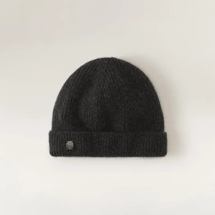 Helen Kaminski Noris Slate Melange Men Beanies