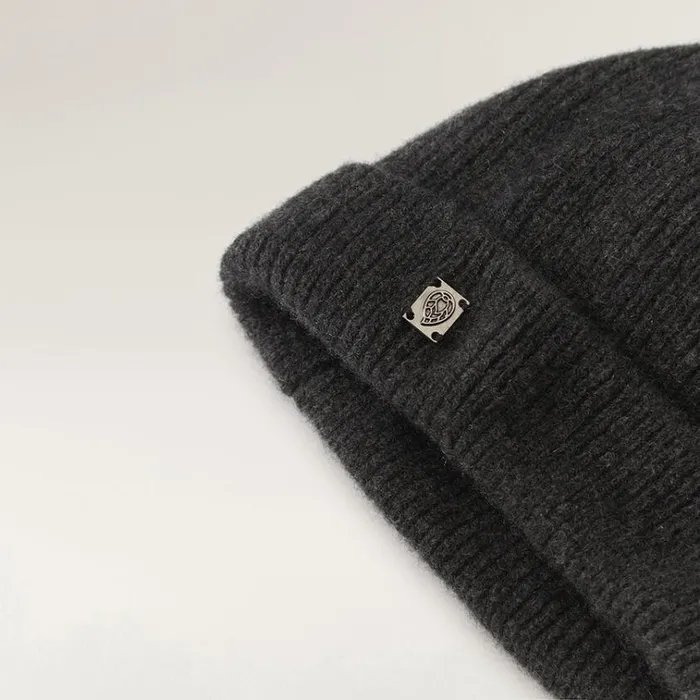 Helen Kaminski Noris Slate Melange Men Beanies