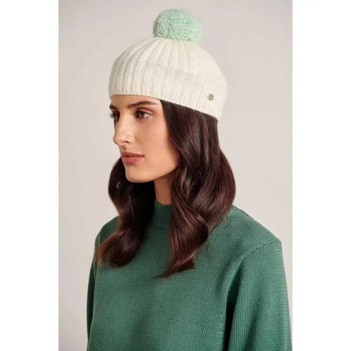 Helen Kaminski Porscha Cream Frost Hats Beanies and Berets