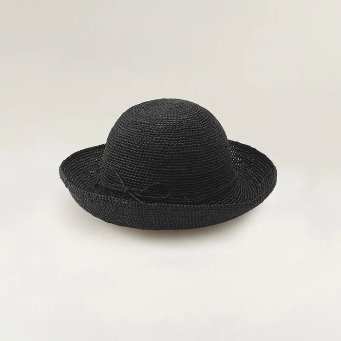 Helen Kaminski Provence 10 Charcoal Hats Rollable and Packable
