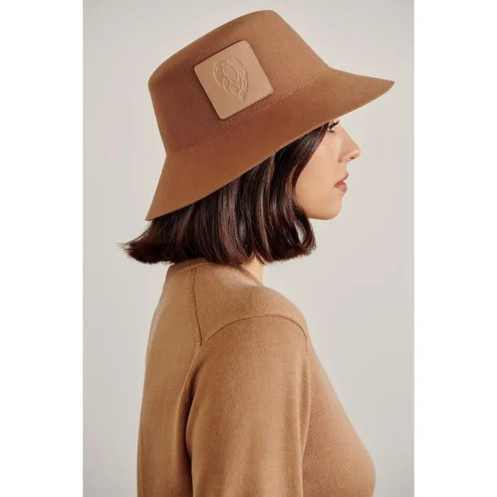Helen Kaminski Reign Camelnut HatsMen Bucket
