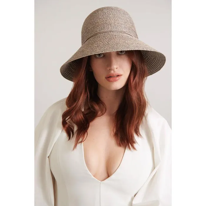 Helen Kaminski Valence 9 Eclipse Melange Hats Cloche