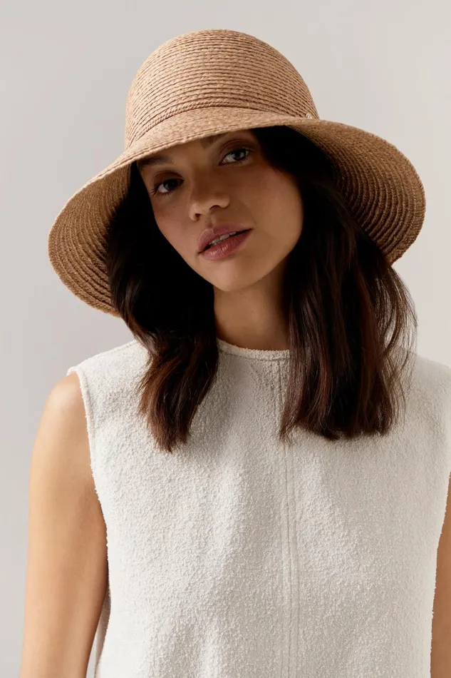 Helen Kaminski Valence 9 Nougat Hats Cloche