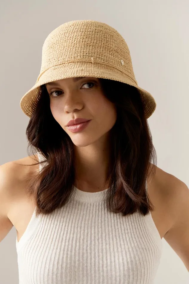 Helen Kaminski Villa 6 Natural Hats Cloche