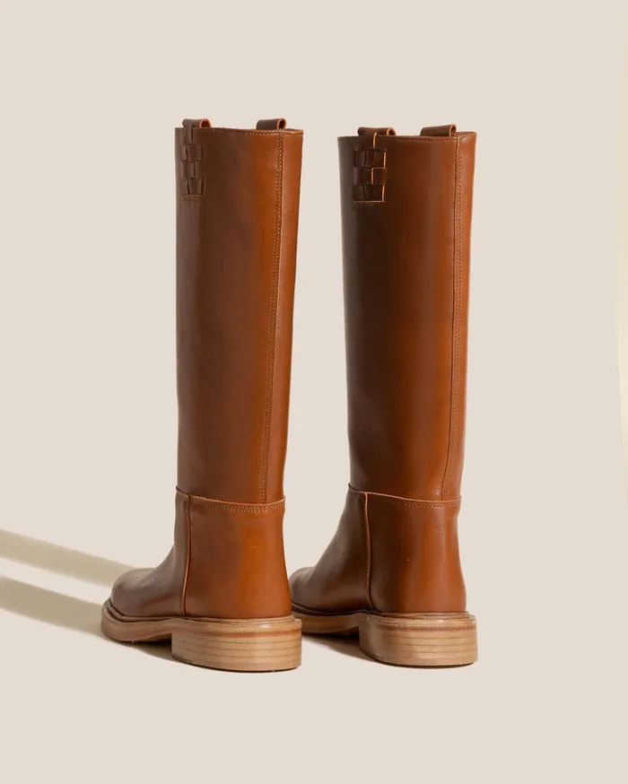 Hereu ANELLA 8211 Interwoven Detailed PullOn Boot Women Boots