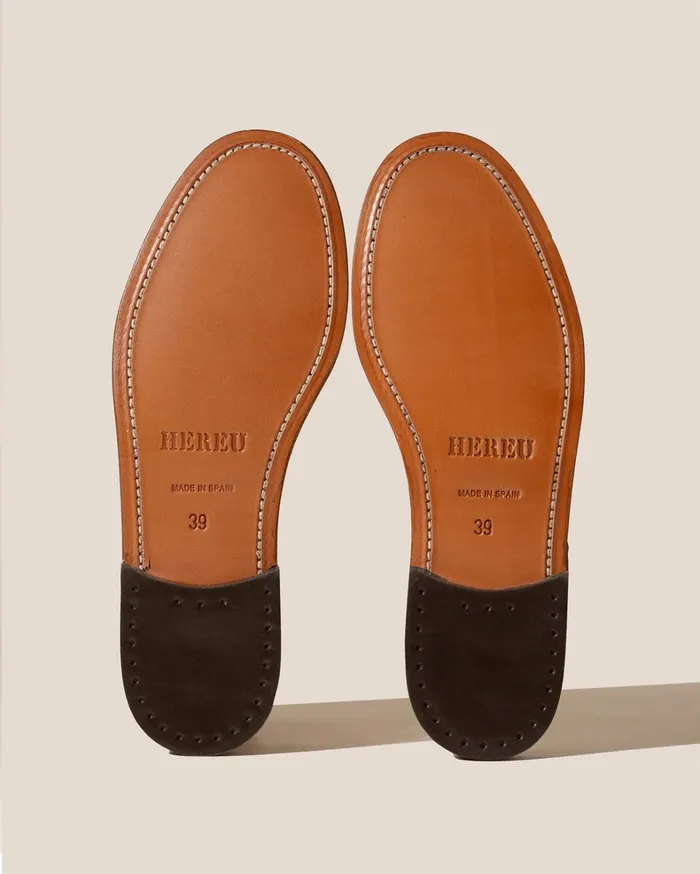 Hereu BARRACA SHEARLING 8211 Bucklestrap Mule Loafer Women Loafers