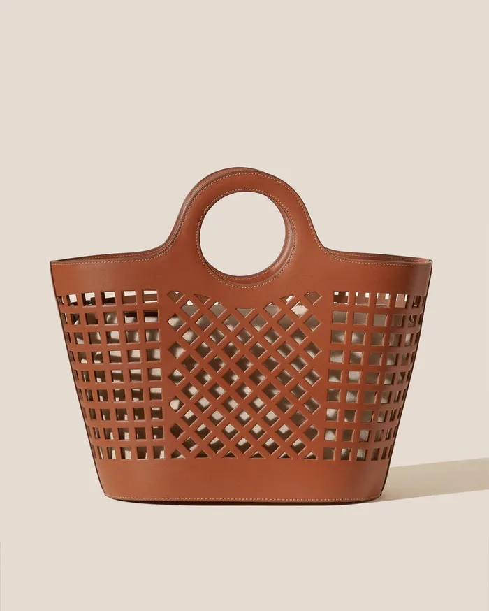 Hereu COLMADO 8211 Cutout Leather Tote Bag Women Crossbody Bags