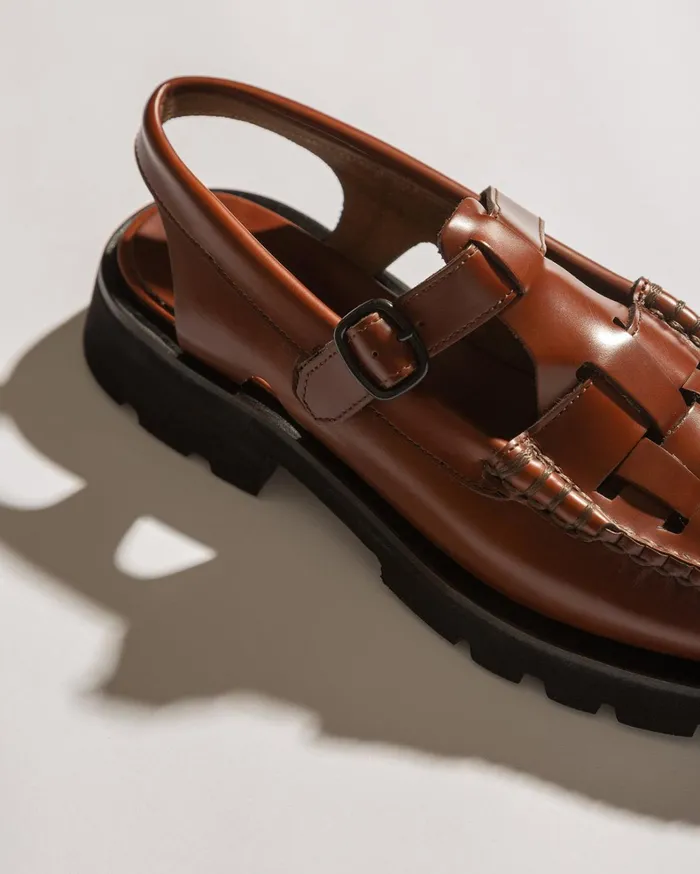 Hereu CRANC SPORT 8211 Tread Sole Slingback Loafer Men Loafers