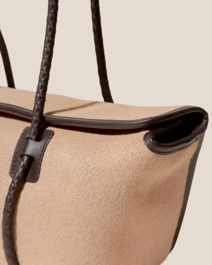 Hereu FORNA CALF HAIR 8211 Leather Framed Shoulder Bag Women Shoulder Bags