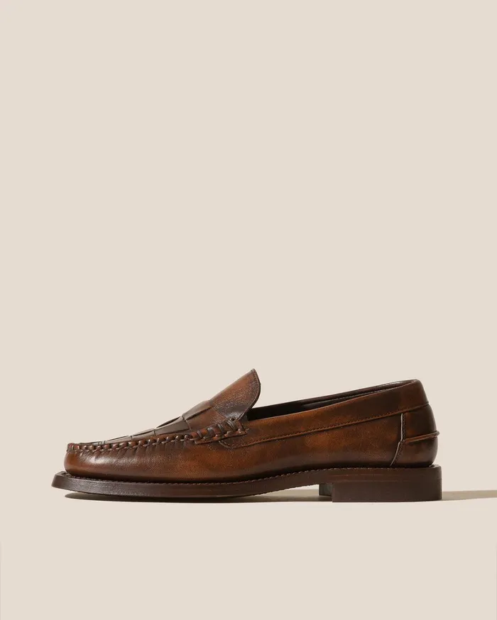 Hereu NOMBELA DUOTONE 8211 Interwoven Detail Slipon Loafer Women Loafers