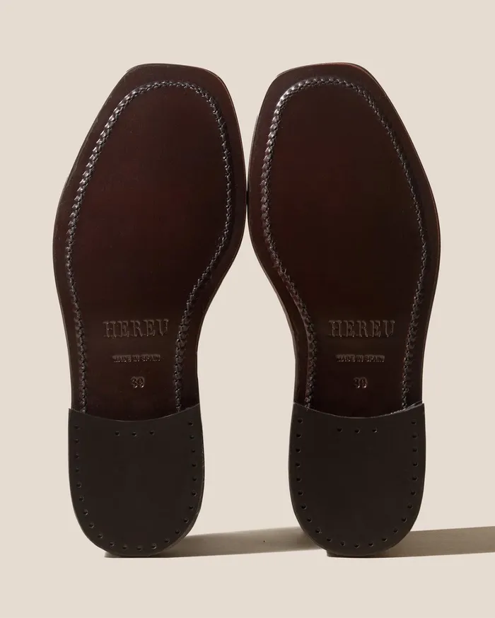 Hereu NOMBELA DUOTONE 8211 Interwoven Detail Slipon Loafer Women Loafers