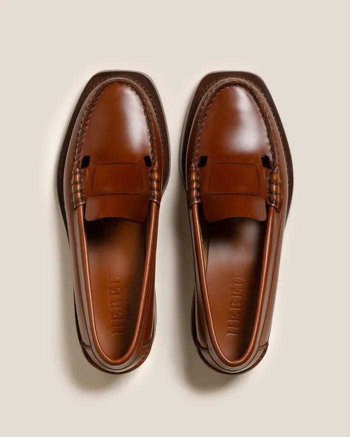 Hereu SINEU 8211 Interlaceddetail Slipon Loafer Men Loafers