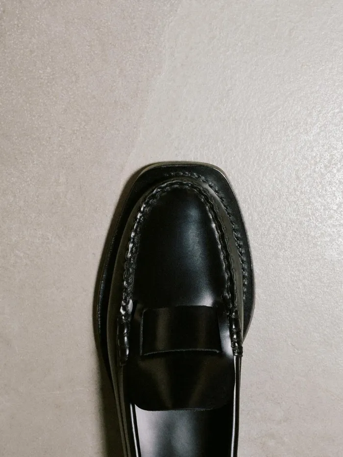 Hereu SINEU 8211 Interlaceddetail Slipon Loafer Women Loafers