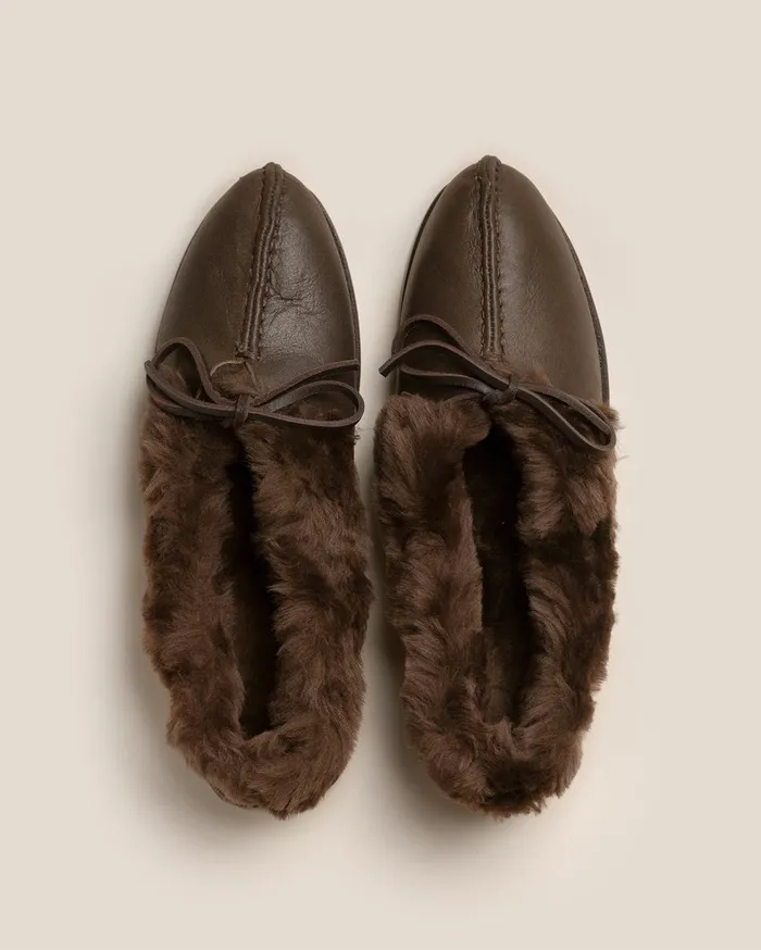 Hereu TILLA SHEARLING 8211 Deconstructed Babouche Women Soft Shoes