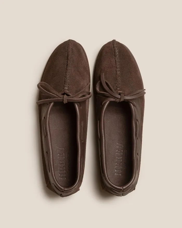 Hereu TILLA SUEDE 8211 Deconstructed Suede Babouche Women Soft Shoes