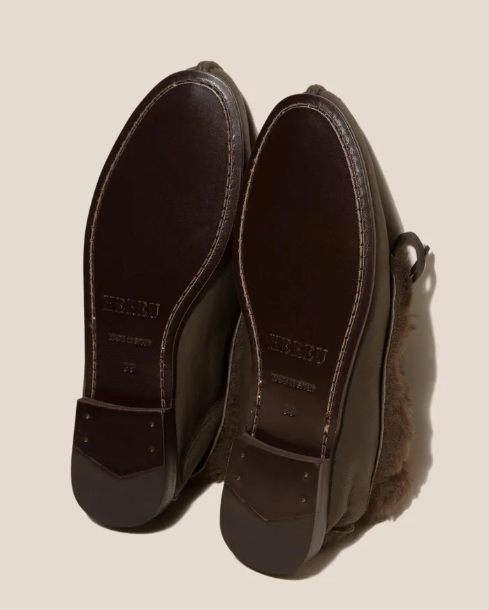 Hereu TILLA SUEDE 8211 Deconstructed Suede Babouche Women Soft Shoes