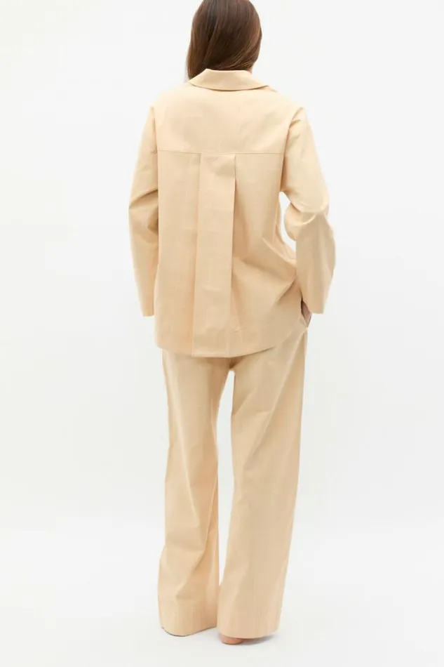 HomeWomen Sleepwear Seed Heritage Flannelette Shirt And Pant PJ Set Marzipan
