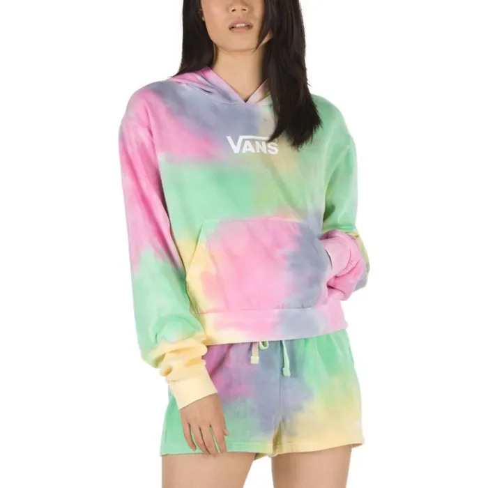 Hoodies and Jackets Vans Women Aura Crop Hoodie Aura Wash