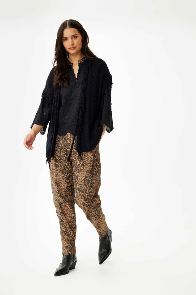 IVY PANTS 16405 804 Mocca 804 Women IN FRONT PANTS