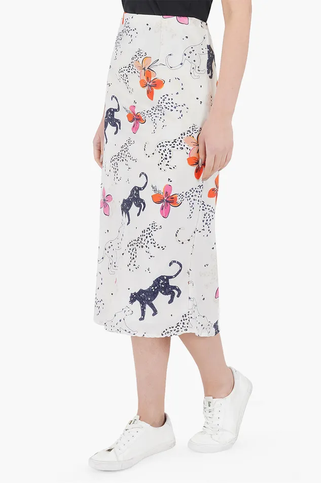 Jaguar Floral Skirt Jaguar Floral Skirt