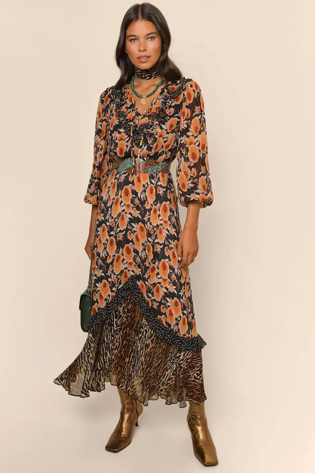Jaida Sienna Starlet Mix Women RIXO Dresses