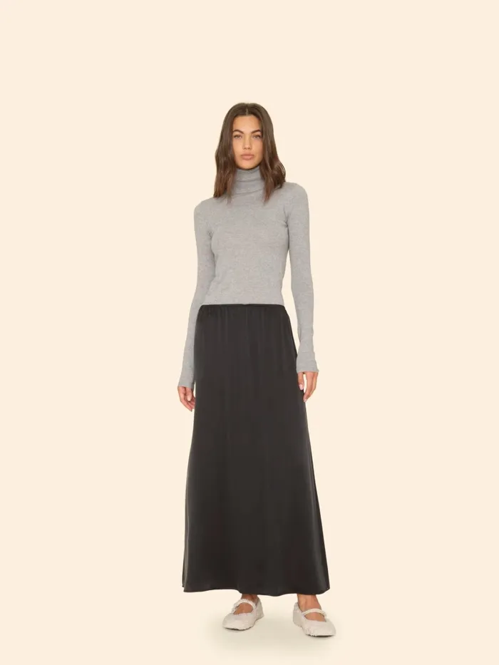 Jet Black Sela Skirt Skirts XRENA Women