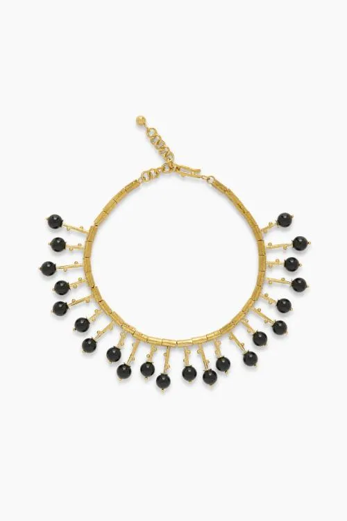 Jewelry Women Ulla Johnson Nayeli Geo Necklace Black Onyx