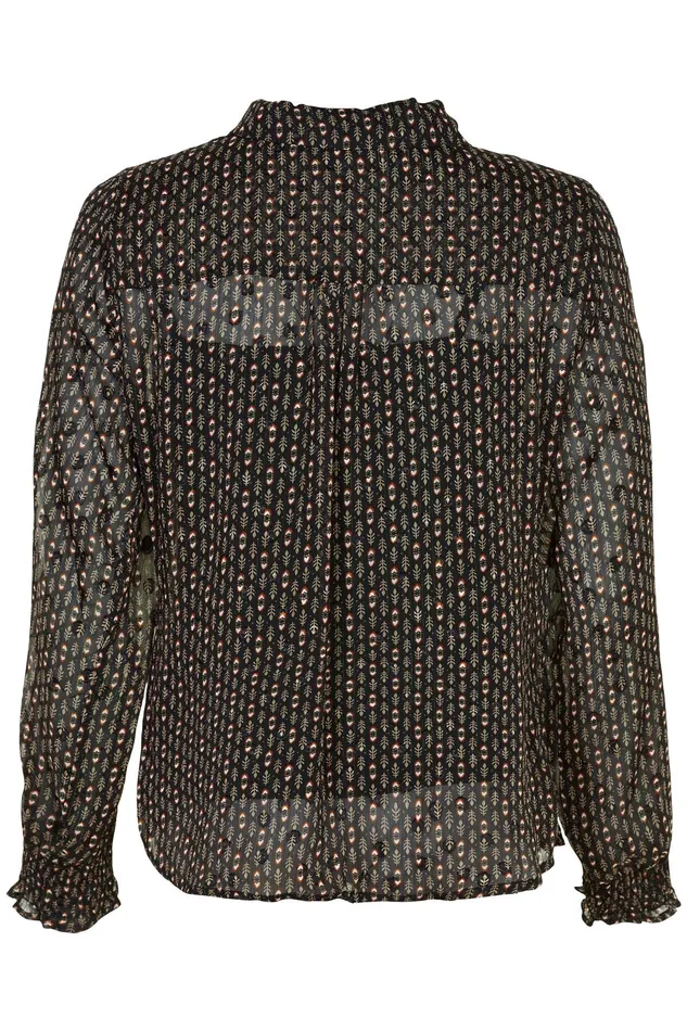 JOEY SHIRT 15426 999 Black 999 Women IN FRONT BLOUSES SHIRTS