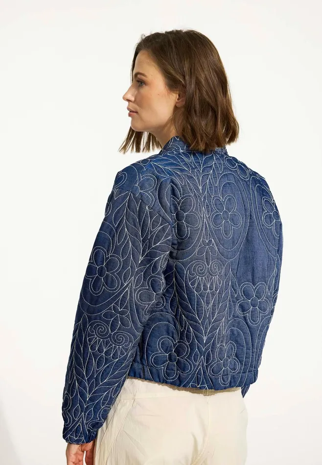 JOHANNA JACKET 16507 509 Denim Blue 509 Women IN FRONT BLAZER JACKETS JOHANNA JACKET 16507 509 Denim Blue 509 Women IN FRONT BLAZER JACKETS