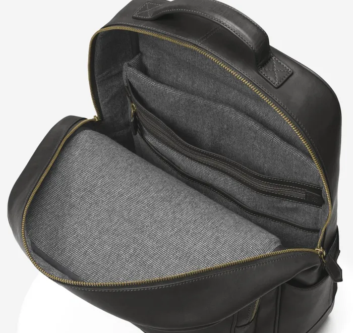 JohnstonandMurphy Backpacks and Briefcases Rhodes Backpack Black Full Grain 8211 Men JohnstonandMurphy Backpacks and Briefcases Rhodes Backpack Black Full Grain 8211 Men