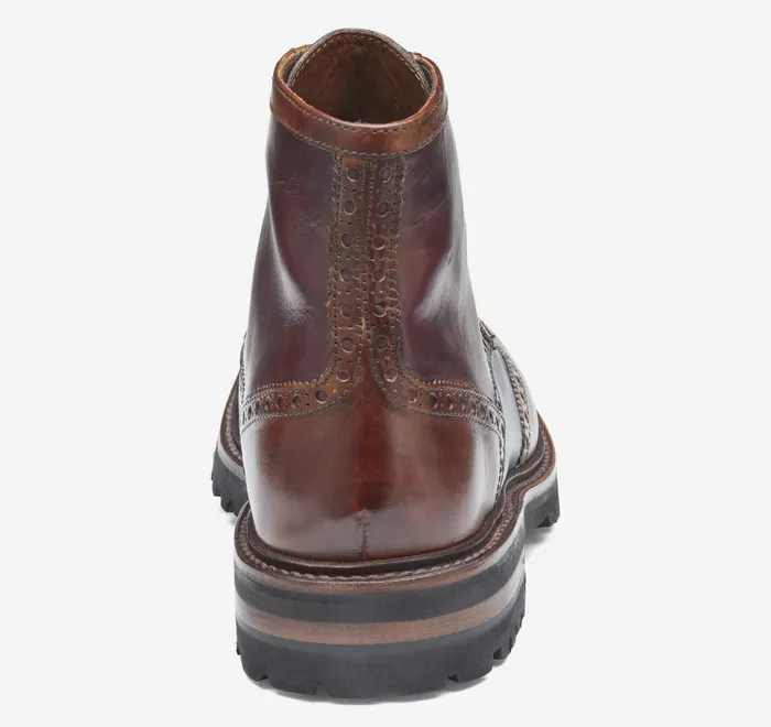 JohnstonandMurphy Boots Dudley Lug Wingtip Boot Tan Multi Calfskin 8211 Men JohnstonandMurphy Boots Dudley Lug Wingtip Boot Tan Multi Calfskin 8211 Men