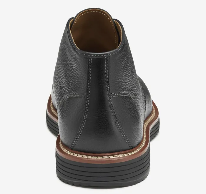 JohnstonandMurphy Boots Upton Chukka Black Full Grain 8211 Men