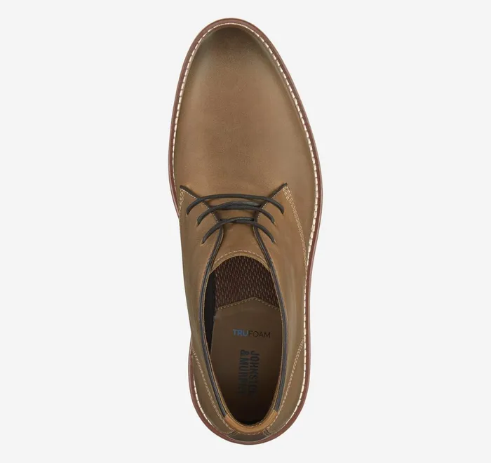 JohnstonandMurphy Boots Upton Chukka Tan Oiled Full Grain 8211 Men
