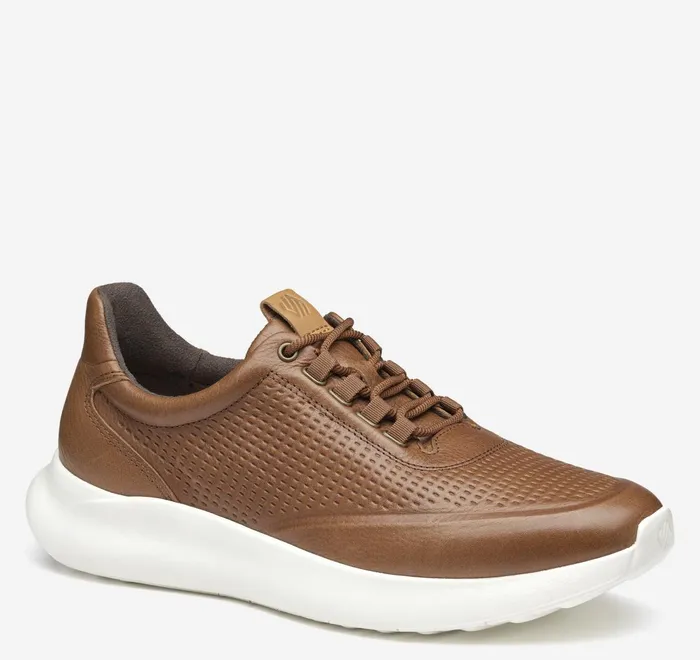 JohnstonandMurphy LaceUps Amherst 20 Embossed UThroat Tan Full Grain 8211 Men JohnstonandMurphy LaceUps Amherst 20 Embossed UThroat Tan Full Grain 8211 Men