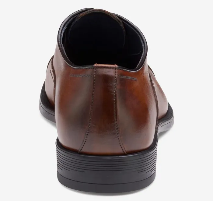 JohnstonandMurphy LaceUps Flynch Cap Toe Tan Italian Calfskin 8211 Men JohnstonandMurphy LaceUps Flynch Cap Toe Tan Italian Calfskin 8211 Men