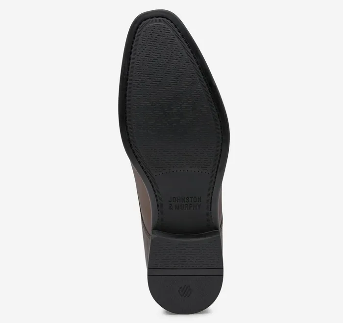 JohnstonandMurphy LaceUps Gibbons Plain Toe Mahogany Full Grain 8211 Men
