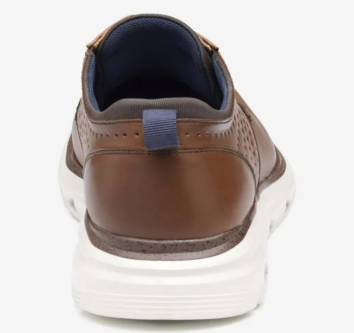 JohnstonandMurphy LaceUps Jenkins Plain Toe Brown Leather 8211 Men JohnstonandMurphy LaceUps Jenkins Plain Toe Brown Leather 8211 Men