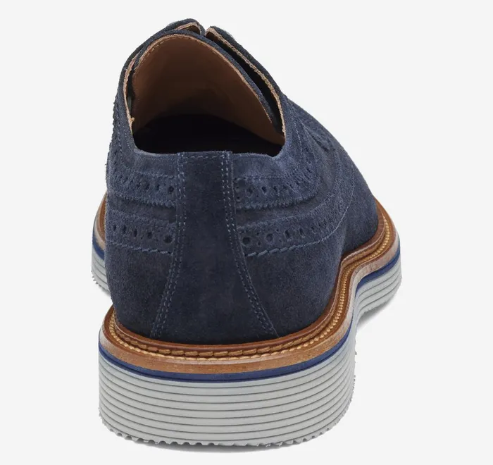 JohnstonandMurphy LaceUps Jenson Longwing Navy Suede 8211 Men JohnstonandMurphy LaceUps Jenson Longwing Navy Suede 8211 Men