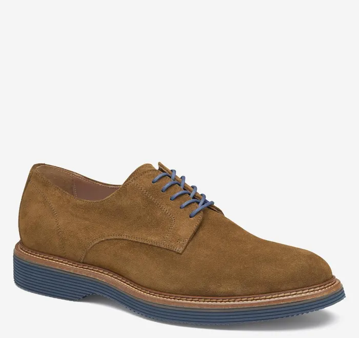 JohnstonandMurphy LaceUps Jenson Plain Toe Snuff Suede 8211 Men JohnstonandMurphy LaceUps Jenson Plain Toe Snuff Suede 8211 Men