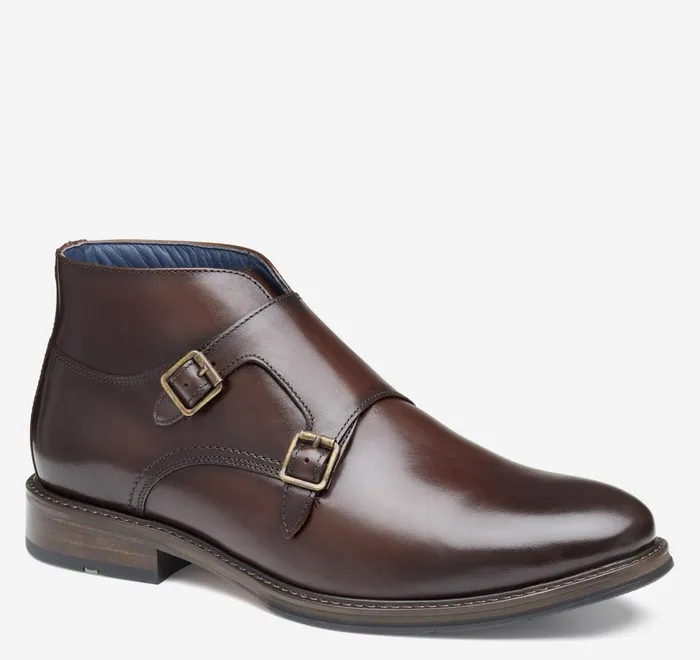 JohnstonandMurphy LaceUps Xc Flex Raleigh Double Buckle Boot Mahogany Full Grain 8211 Men JohnstonandMurphy LaceUps Xc Flex Raleigh Double Buckle Boot Mahogany Full Grain 8211 Men